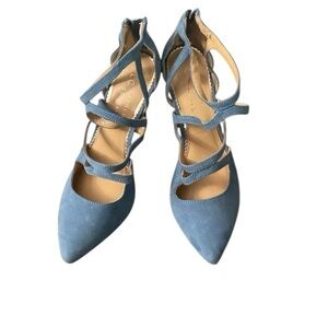 LC Lauren Conrad Sky Blue Stiletto 4” Heels